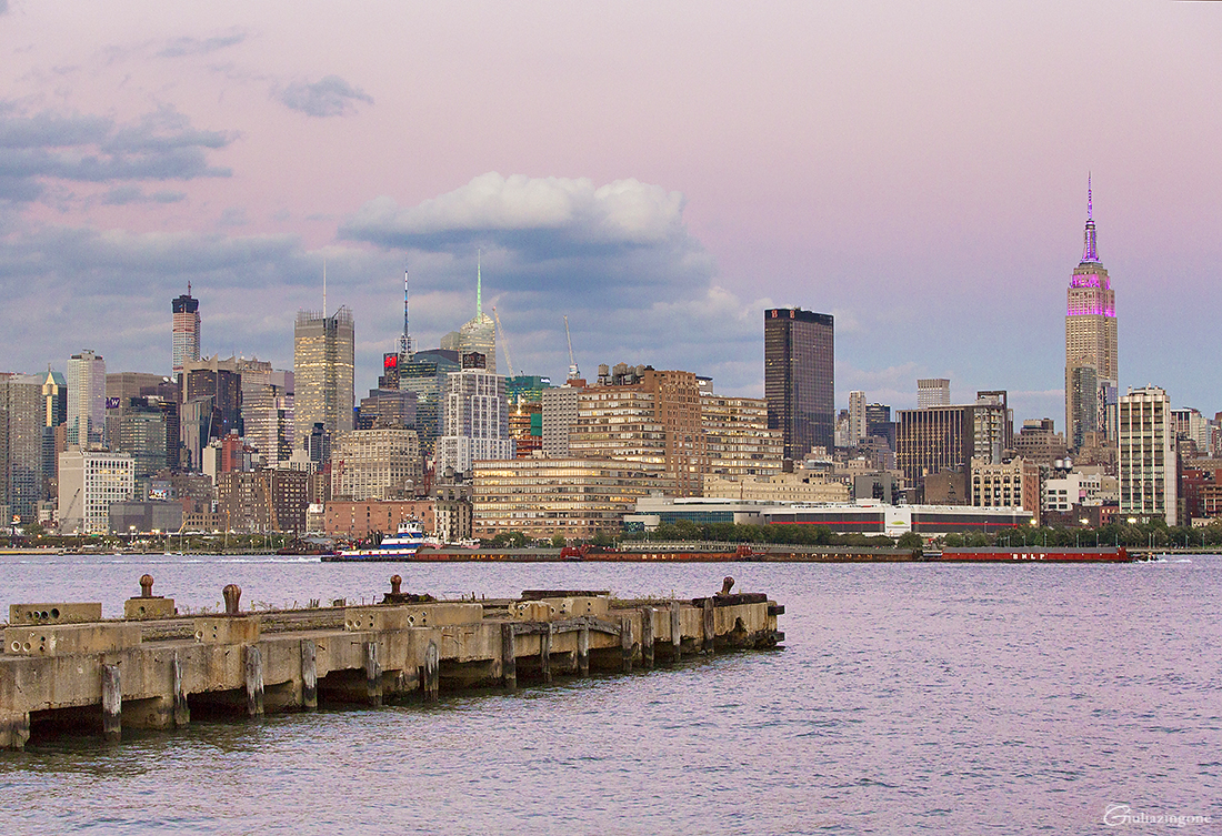 025 New York sunset skyline Giulia Zingone Bridal Market Week